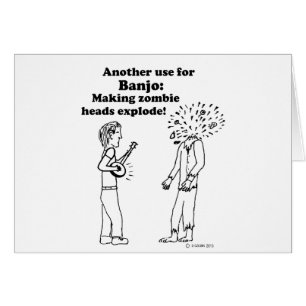 Banjo Makes Zombies Explode
