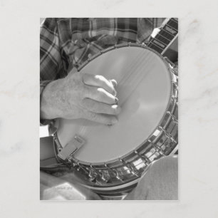 Banjo Man Postcard
