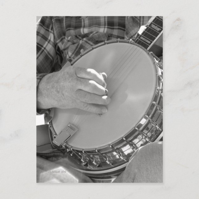 Banjo Man Postcard (Front)