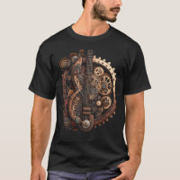 Banjo music instrument Graphic steampunk