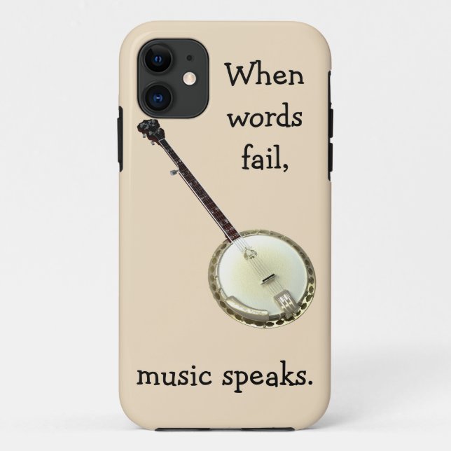 Banjo Music iPhone 5 Case (Back)
