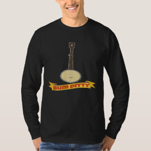 Banjo Old Time Open Back Clawhammer Banjo Bum Ditt T-Shirt
