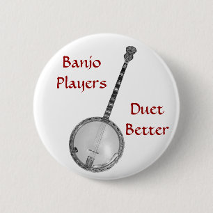 Banjo Players Duet Better Button