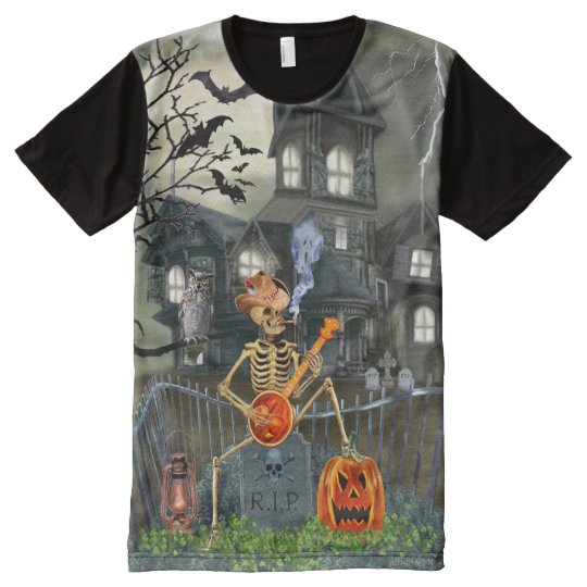 BANJO PLAYIN' BONES All-Over-Print T-Shirt