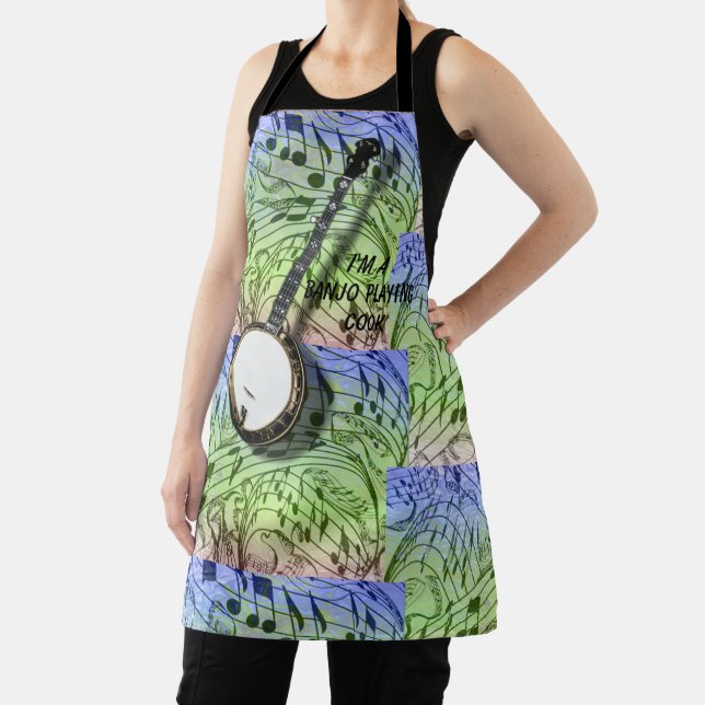 BANJO PLAYING COOK APRON (Insitu)