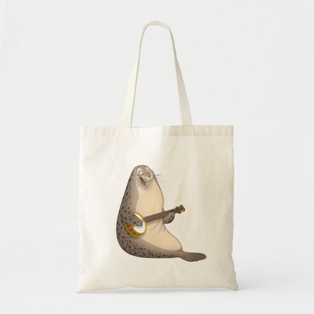 Banjo Strummin' Seal Bag (Front)
