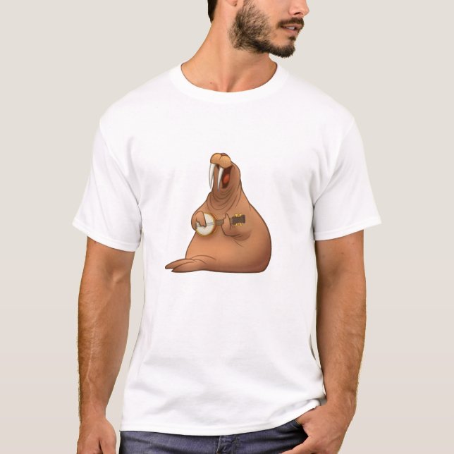 Banjo-Strummin' Walrus Shirt (Front)