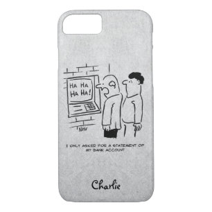 Bank Cashpoint Machine Laughs at Customer Card iPhone 8/7 Case