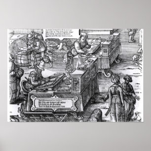 Bank Interior Poster