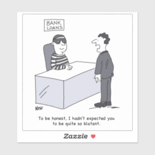 Bank Manager's Office Cartoon