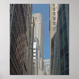 Bank of New York Building Manhattan Poster
