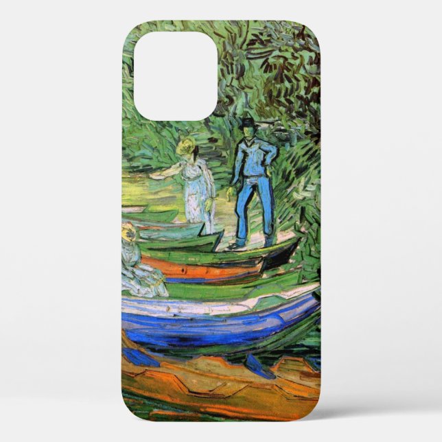 Bank of the Oise at Auvers by Vincent van Gogh Case-Mate iPhone Case (Back)