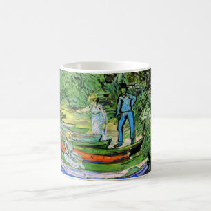 Bank of the Oise at Auvers Vincent van Gogh Coffee Mug