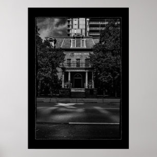 Bank of Upper Canada Building No 2 with Border Poster