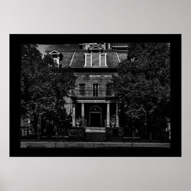 Bank of Upper Canada Building No 3 with Border Poster (Front)