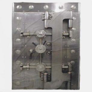BANK VAULT FLEECE BLANKET