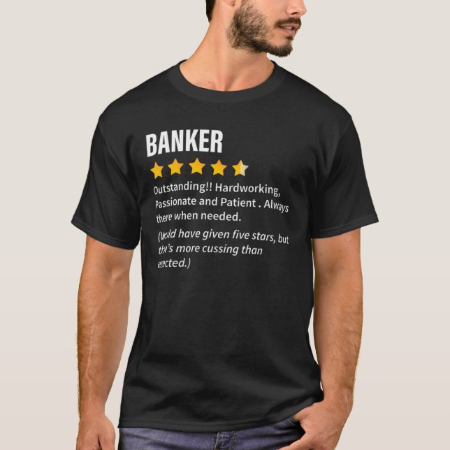 Banker Definition Tee Funny Banker Cool Idea (Front)