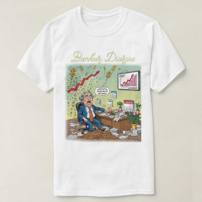 Banker Diaries T-Shirt (Design Front)