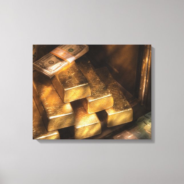 Banker - My Precious  Canvas Print (Front)