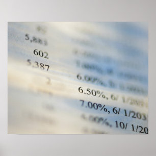 Banking statements poster