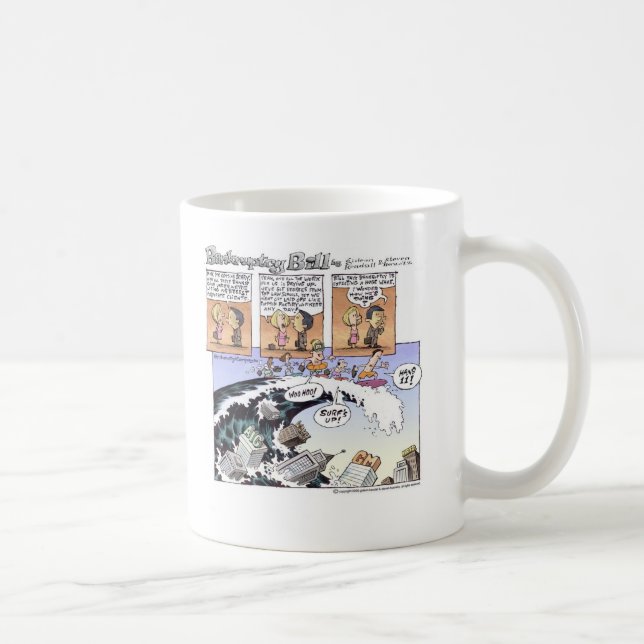 Bankruptcy Wave Mug (Right)
