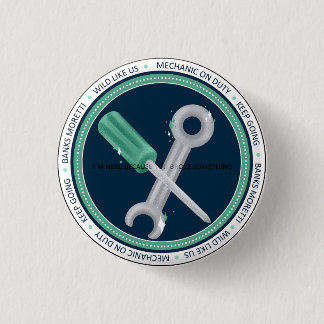Banks Badge - AC 1 Inch Round Button