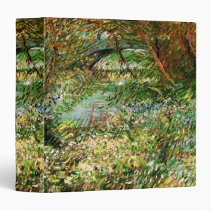 Banks of Seine, Pont de Clichy by Vincent van Gogh Binder