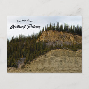 Banks of the Mackenzie River Northwest Territories Postcard