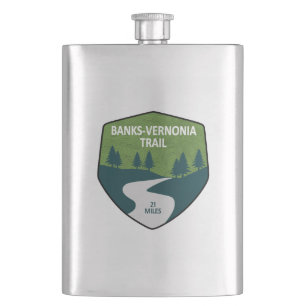 Banks-Vernonia Trail Hip Flask