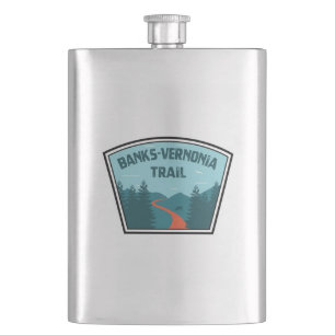 Banks-Vernonia Trail Hip Flask