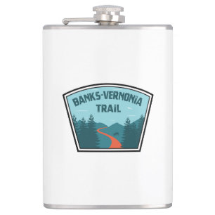 Banks-Vernonia Trail Hip Flask