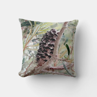 Banksia Australia Throw Pillow