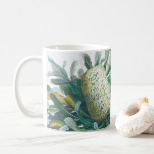 Banksia Flowers Ellis Rowan 1782 Coffee Mug