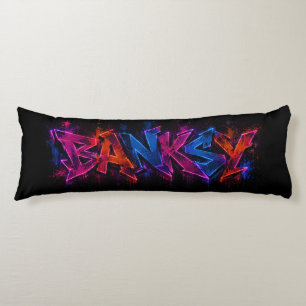 Banksy Art Graffiti Body Pillow