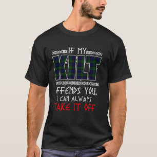 Bannatyne Clan tartan kilt ancient modern for men T-Shirt