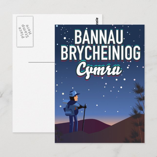 Bannau Brycheiniog Cymru  Postcard (Front/Back)