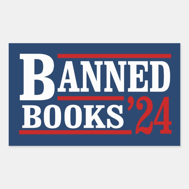 Banned Books 2024 Sticker (Front)
