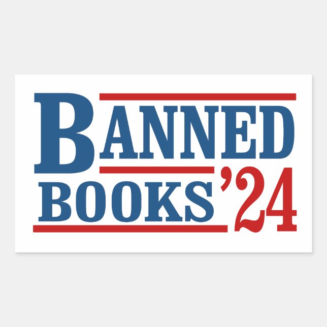 Banned Books 2024 Sticker (Front)