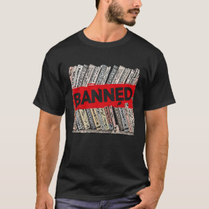 Banned Books  Book Readers I Read Banned Books Quo T-Shirt
