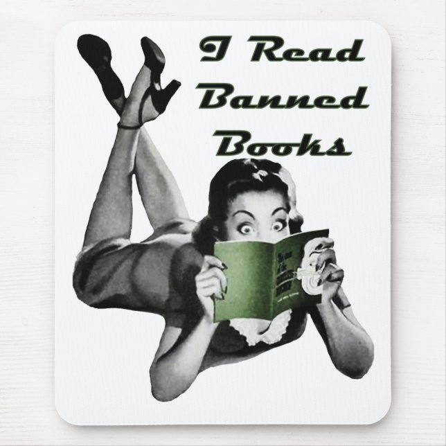 Banned Books Mousepad (Front)