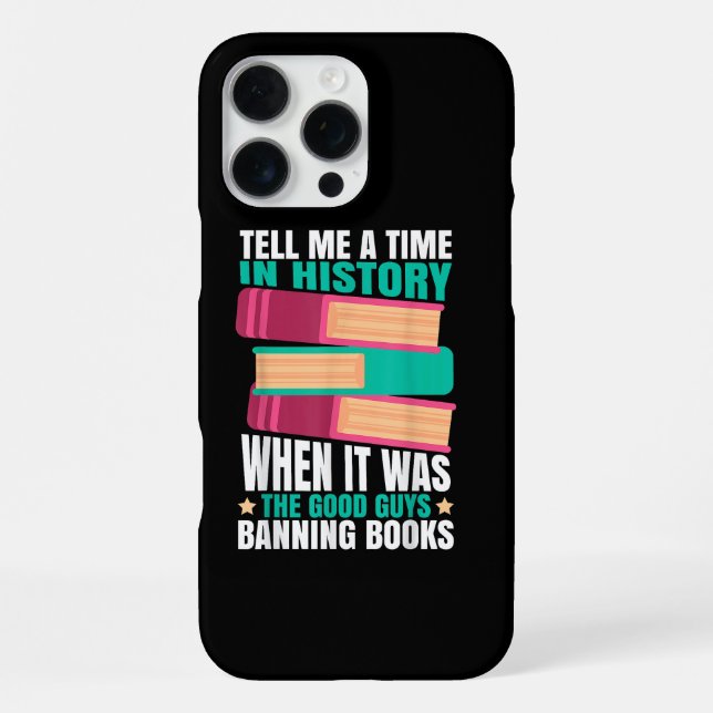 Banned Books Quote  iPhone Case (Back)