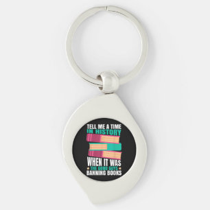 Banned Books Quote Keychain