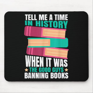 Banned Books Quote Mouse Pad