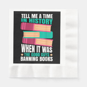 Banned Books Quote Napkin