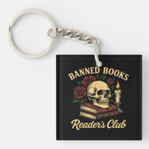 Banned Books Reader’s Club Keychain