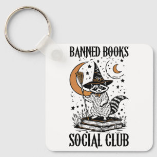 Banned Books Social Club Keychain