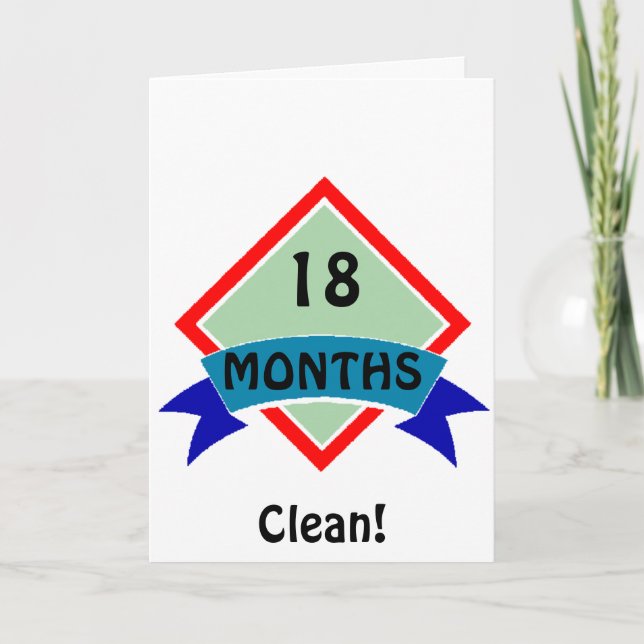 Banner 18 Months clean Card (Front)