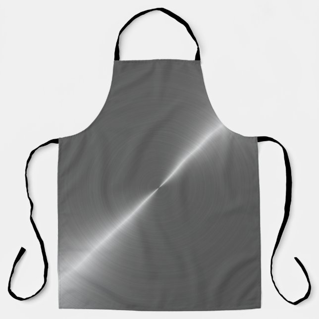 Banner background texture metal apron (Front)