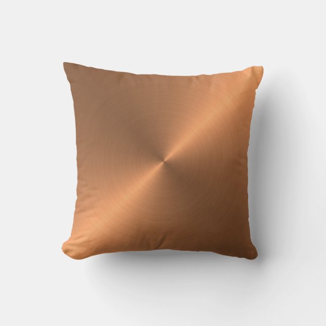 Banner background texture metal throw pillow (Front)