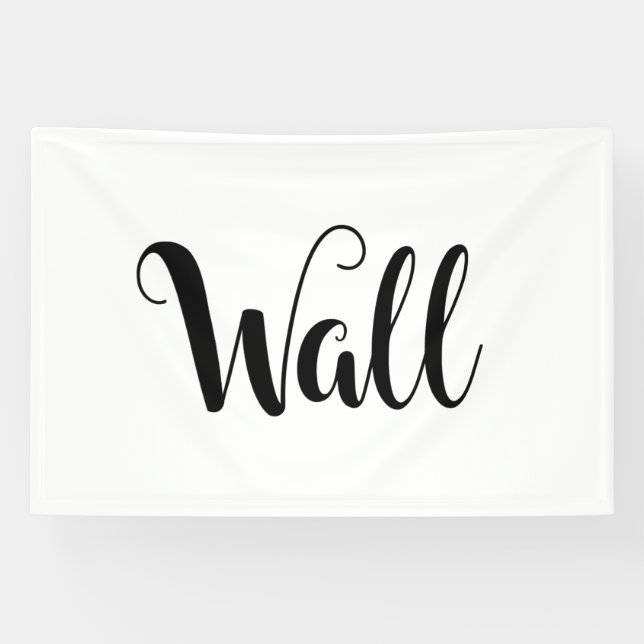 Banner for your Wall (Horizontal)